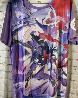 AMOMA Unisex Cosplay Game Honkai Star Rail 3D Print Short Sleeve Tee 2XL